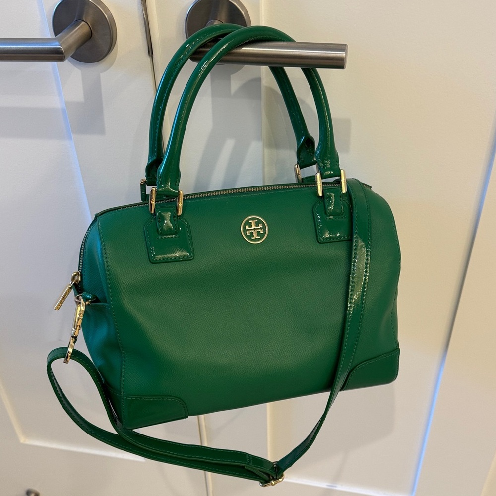*Vintage & Like New* Tory Burch Barrel Satchel💚